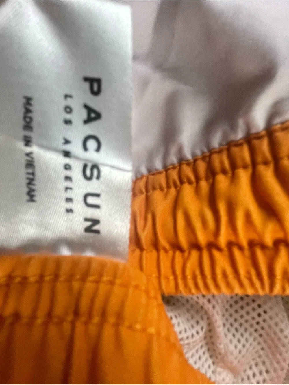PacSun Color Block Retro Swim Trunks Medium